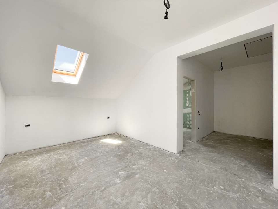 COMISON 0%-Duplex 5 camere, 122 mp utili, 390 mp teren-Mosnita Noua