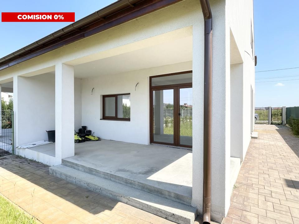COMISON 0%-Duplex 5 camere, 122 mp utili, 390 mp teren-Mosnita Noua