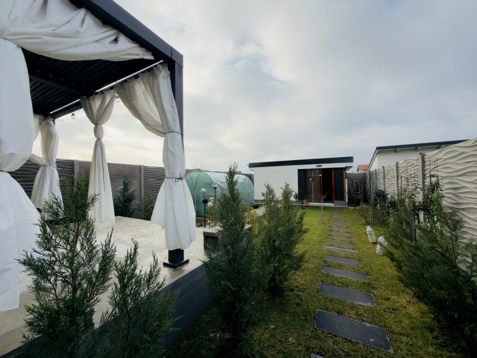 Duplex 4 camere, mobilat utilat, 125mp utili, 349 teren -Mosnita Veche