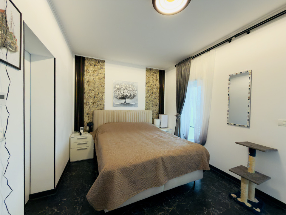 Duplex 4 camere, mobilat utilat, 125mp utili, 349 teren -Mosnita Veche