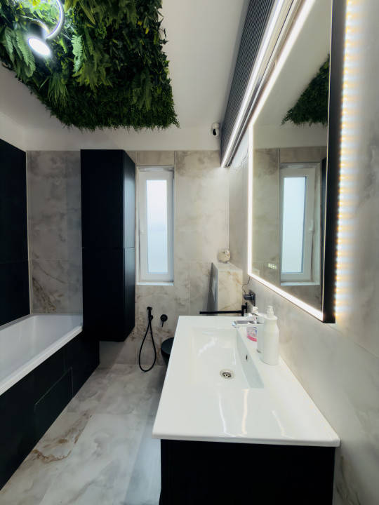 Duplex 4 camere, mobilat utilat, 125mp utili, 349 teren -Mosnita Veche