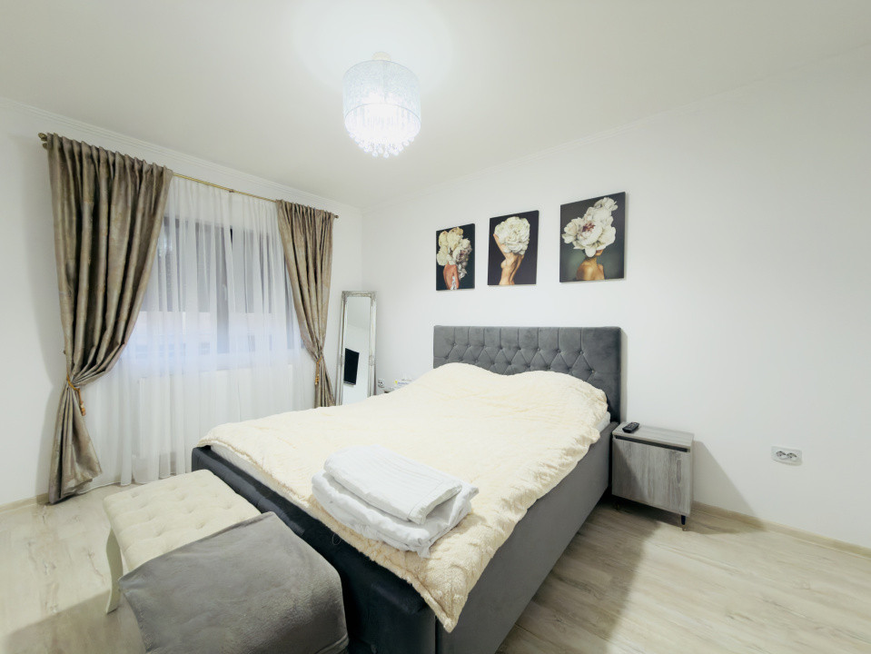 Casa individuala 4 camere, mobilata modern, teren 404mp in Utvin 