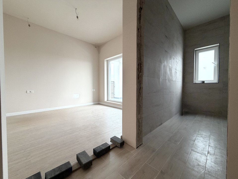 Duplex 4 camere, 110mp utili, 260mp teren, asfalt - Mosnita Noua