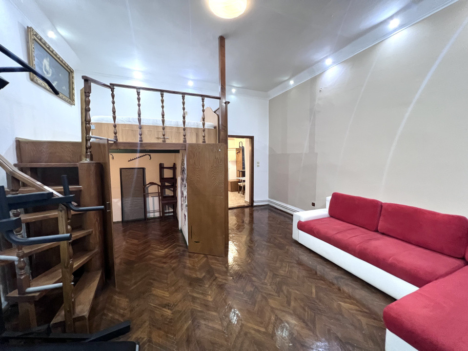  Apartament cu 1 camera,  43mp, etaj 2 - zona Centrala