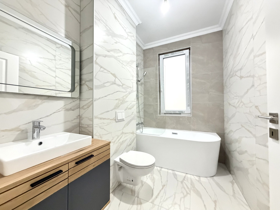 Apartament 3 camere, 68 mp utili, 40 mp gradina, 11 mp balcon - Dumbravita 