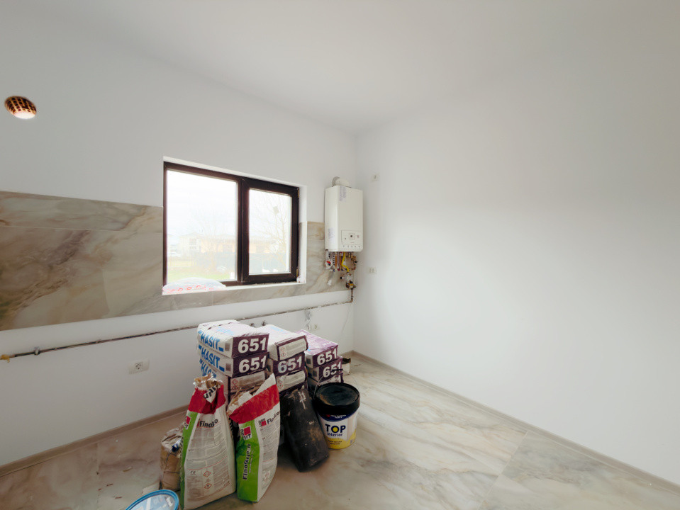 Duplex 5 camere, 116mp utili, 384 teren in Mosnita Veche