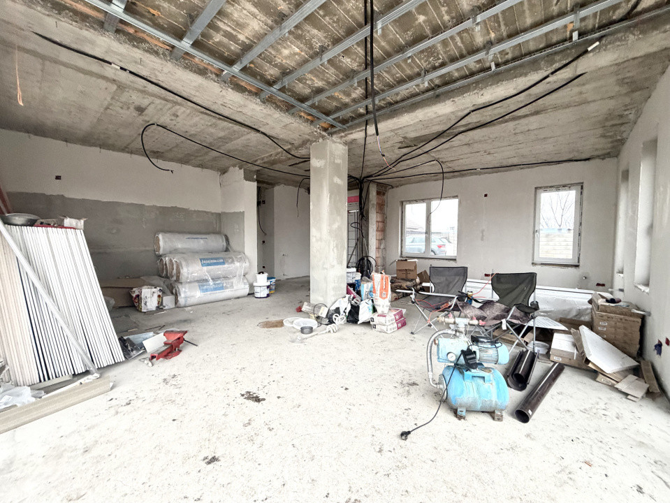 Casa individuala, 130 mp utili, 350 mp teren - Sanandrei