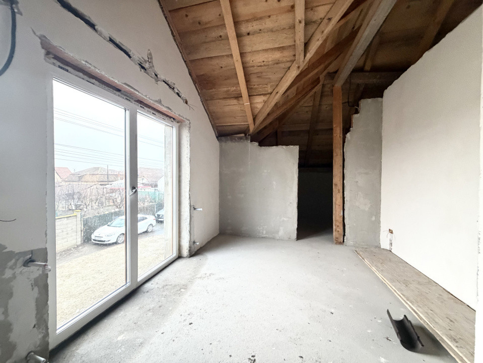 Casa individuala, 130 mp utili, 350 mp teren - Sanandrei