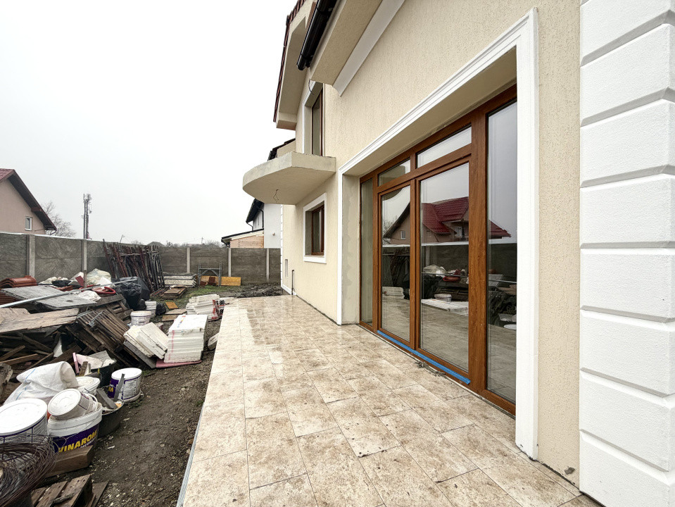 Casa individuala, 130 mp utili, 350 mp teren - Sanandrei