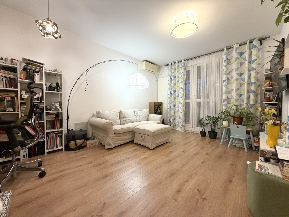 Apartament 3 camere, 70mp utili, 2 bai,  parter cu gradina - Lipovei