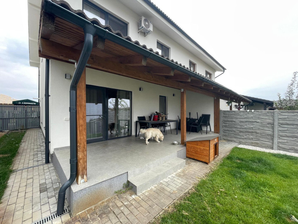 Duplex cu 4 camere mobilat si utila Mosnita Veche