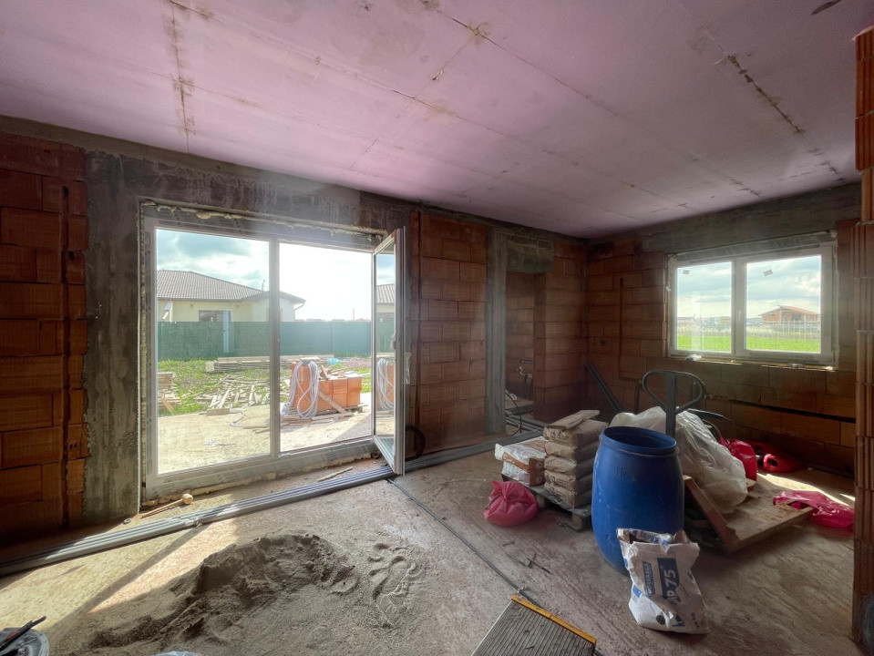 Duplex pe parter 3 camere si dressing Mosnita Veche Drumul Boilor