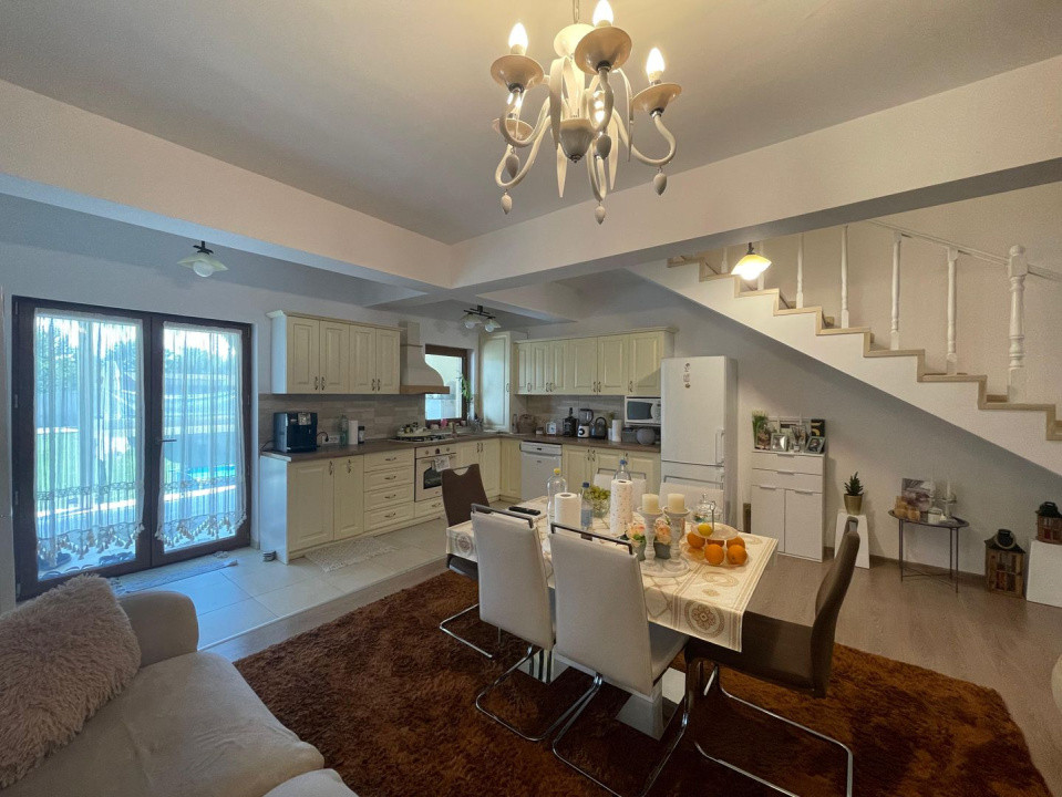 Duplex 4 camere complet mobilat si utilat Mosnita Veche