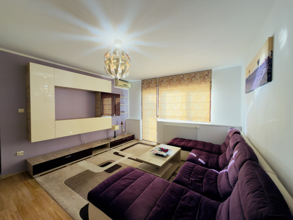 Apartament 3 camere, mobilat utilat, semidecomandat, 63mp in Sagului