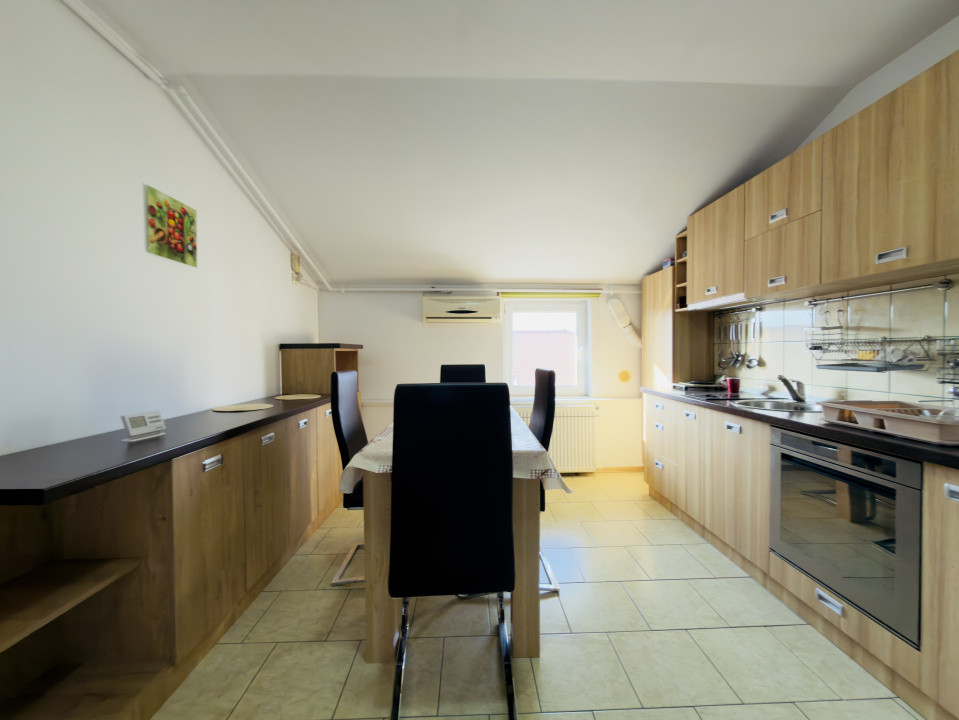 Apartament 3 camere, mobilat utilat, semidecomandat, 63mp in Sagului