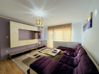 Apartament 3 camere, mobilat utilat, semidecomandat, 63mp in Sagului