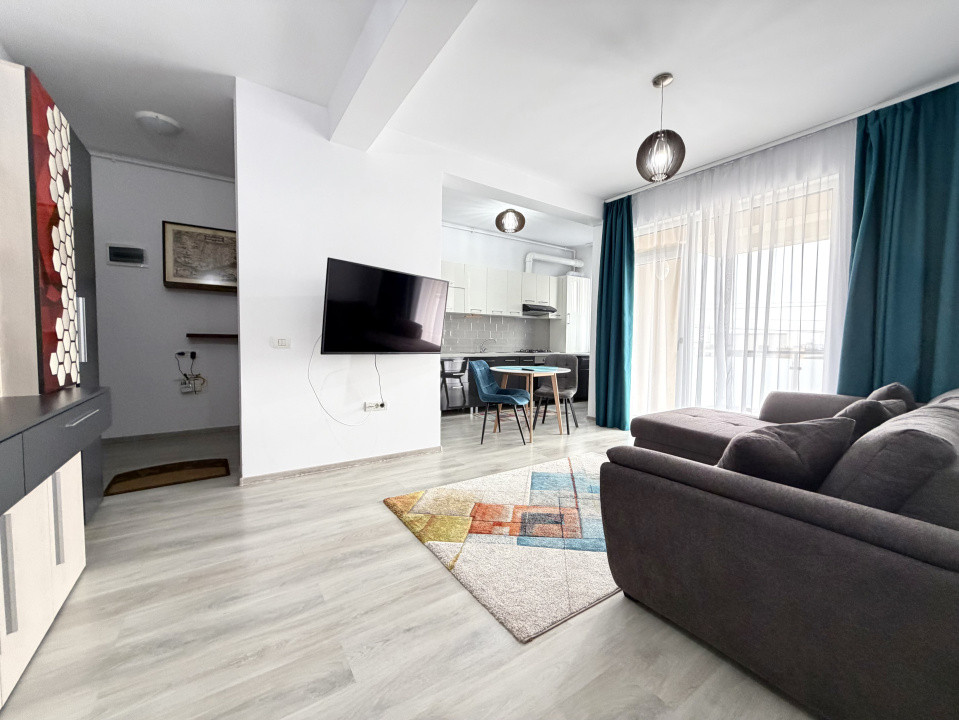 Apartament 2 camere, 49 mp utili, etaj 1, mobilat/utilat - Dumbravita 