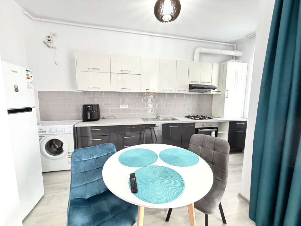 Apartament 2 camere, 49 mp utili, etaj 1, mobilat/utilat - Dumbravita 