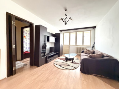Apartament spatios 2 camere, etaj 1, 50 mp utili- zona Cetatii 