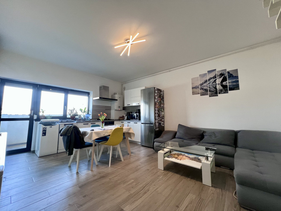  Apartament, 2 camere, 47 mp utili, mobilat/utilat - Giroc