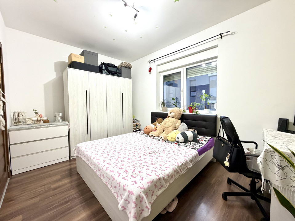 Apartament cu 2 camere, 44 mp utili, parter, mobilat - Dumbravita 