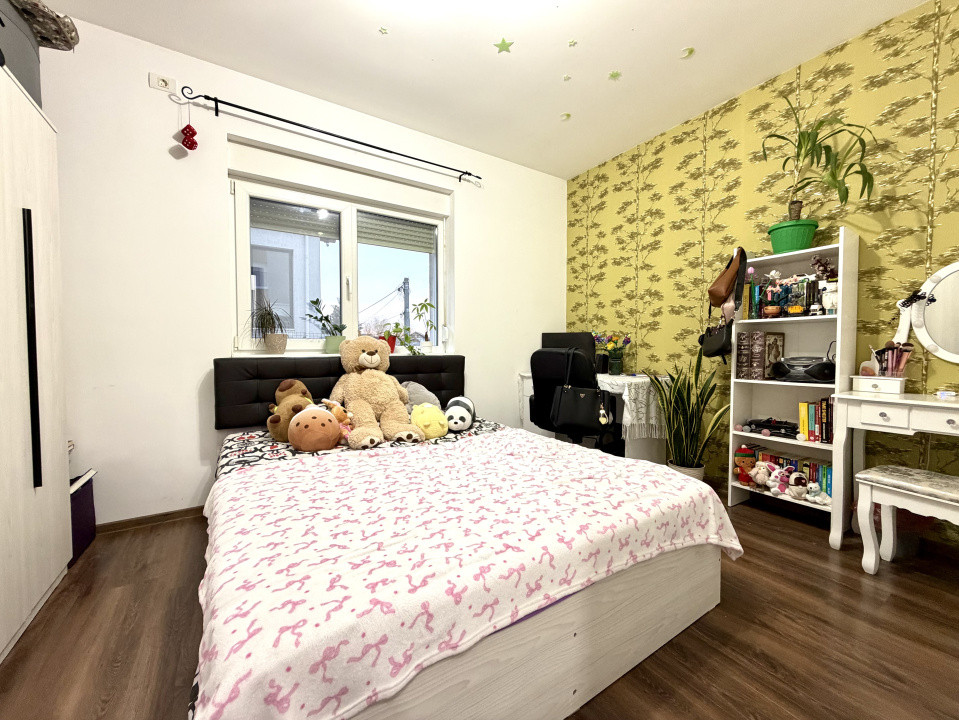 Apartament cu 2 camere, 44 mp utili, parter, mobilat - Dumbravita 