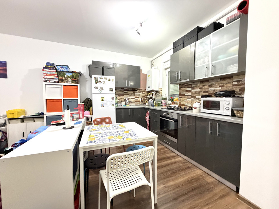 Apartament cu 2 camere, 44 mp utili, parter, mobilat - Dumbravita 