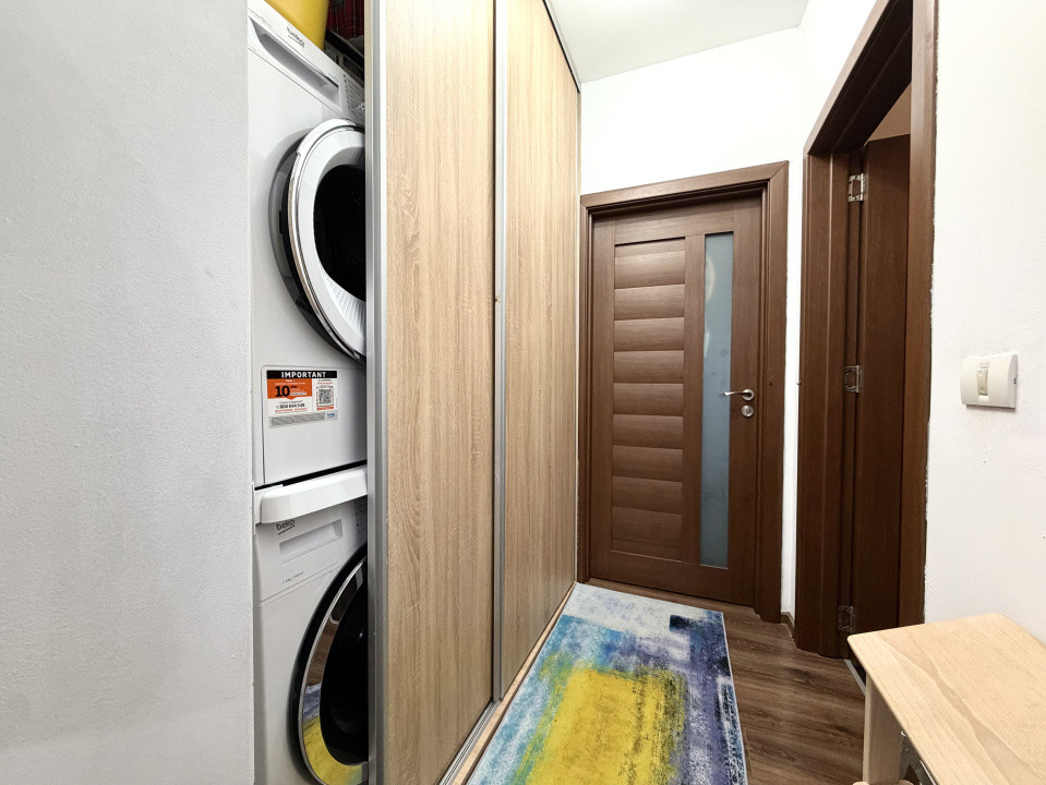 Apartament cu 2 camere, 44 mp utili, parter, mobilat - Dumbravita 