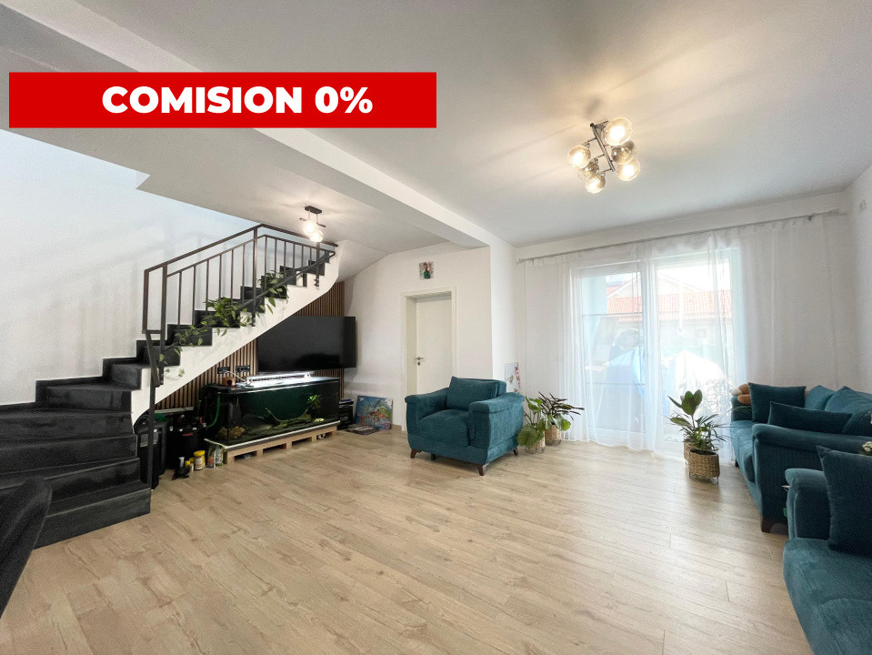 Duplex 4 camere mobilat si utilat Mosnita COMISION 0%