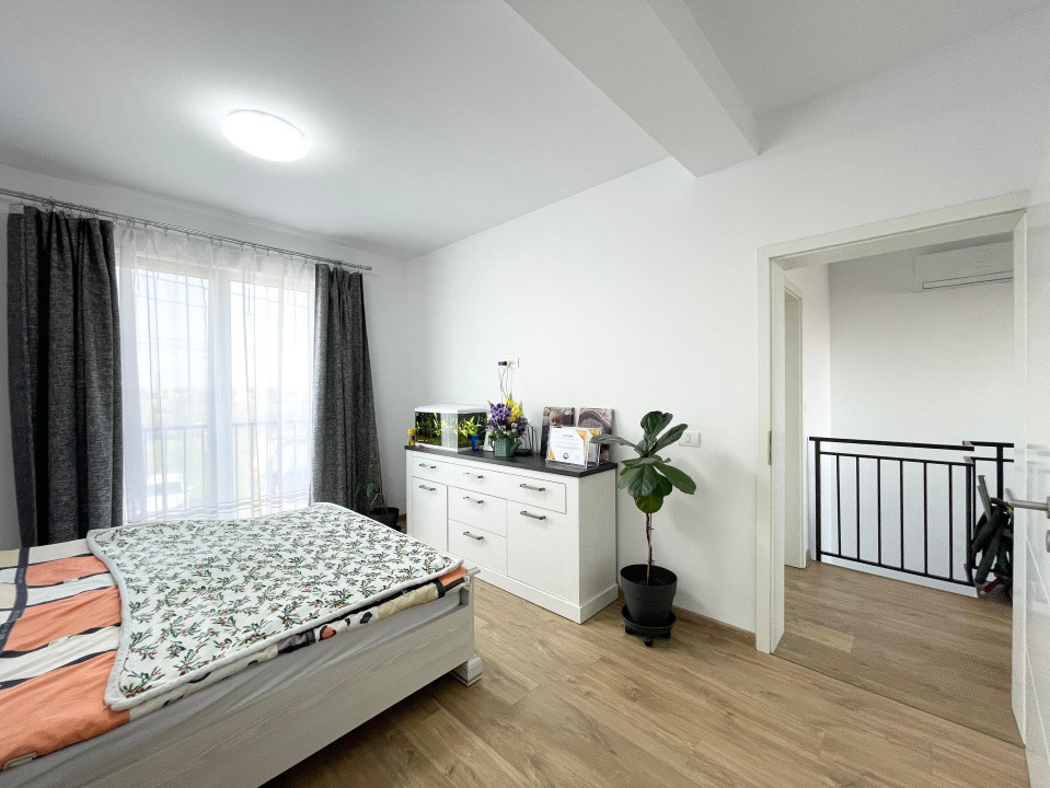 Duplex 4 camere mobilat si utilat Mosnita COMISION 0%