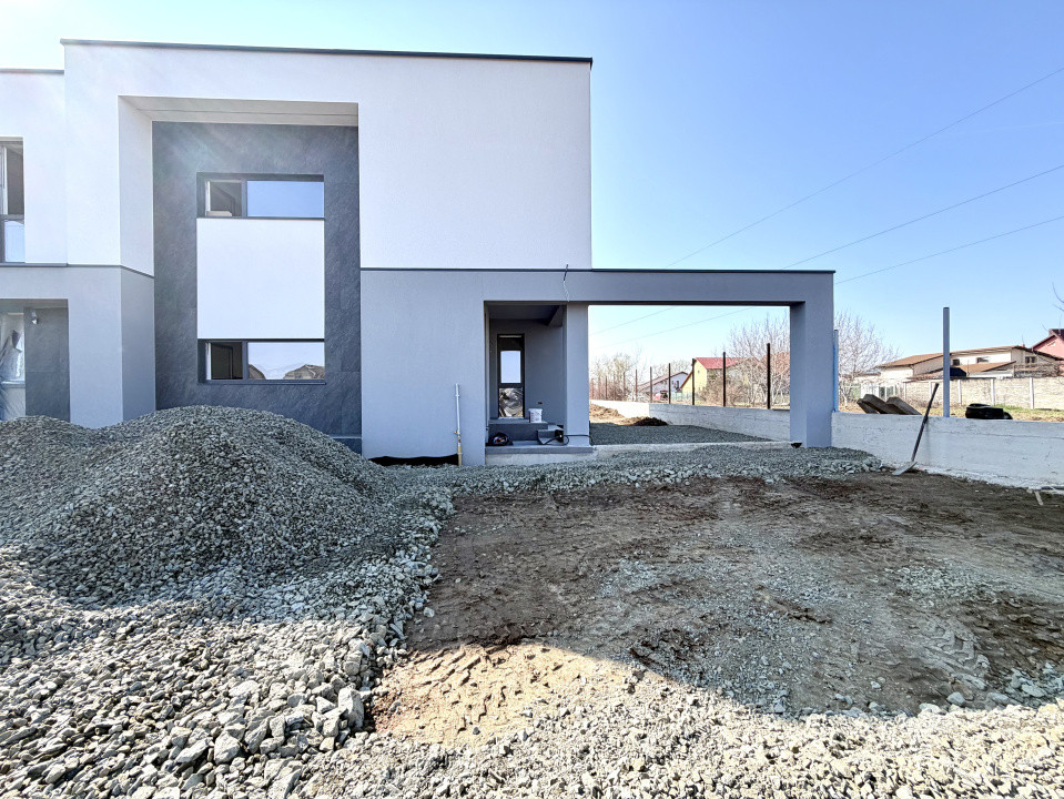 Duplex modern 5 camere, 142 mp utili, proiect inedit - Dumbravita 