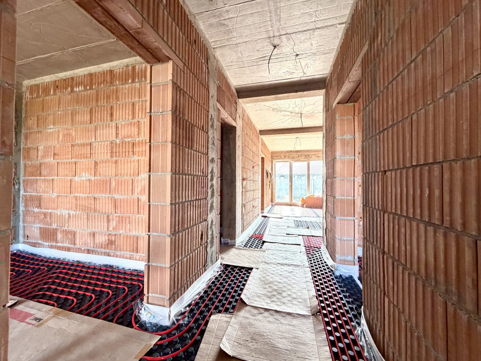 Duplex modern, perete dublu, 4 camere, 84 mp utili, proiect inedit - Sanandrei