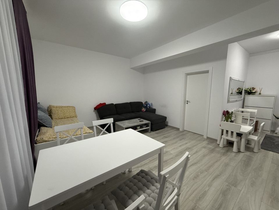 Apartament 2 camere, decomandat, 54 mp utili, parter - Giroc