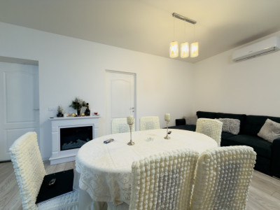 Apartament 3 camere, open space, etaj 2, mobilat utilat in Giroc 