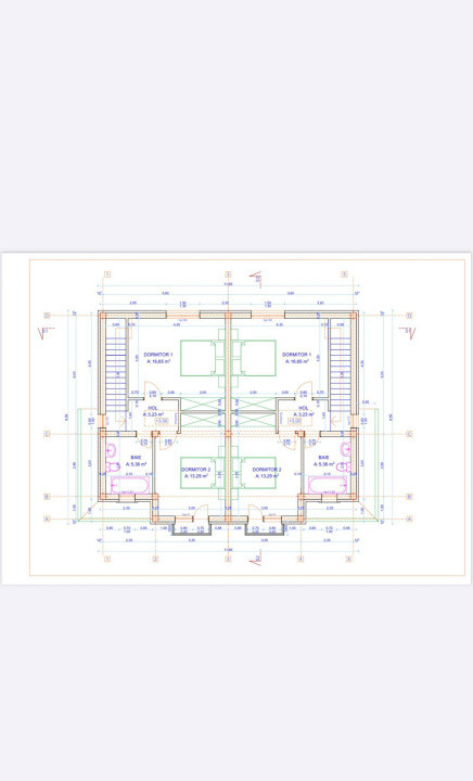 Duplex modern 3 camere,  87 mp utili, 336 mp teren - Covaci 