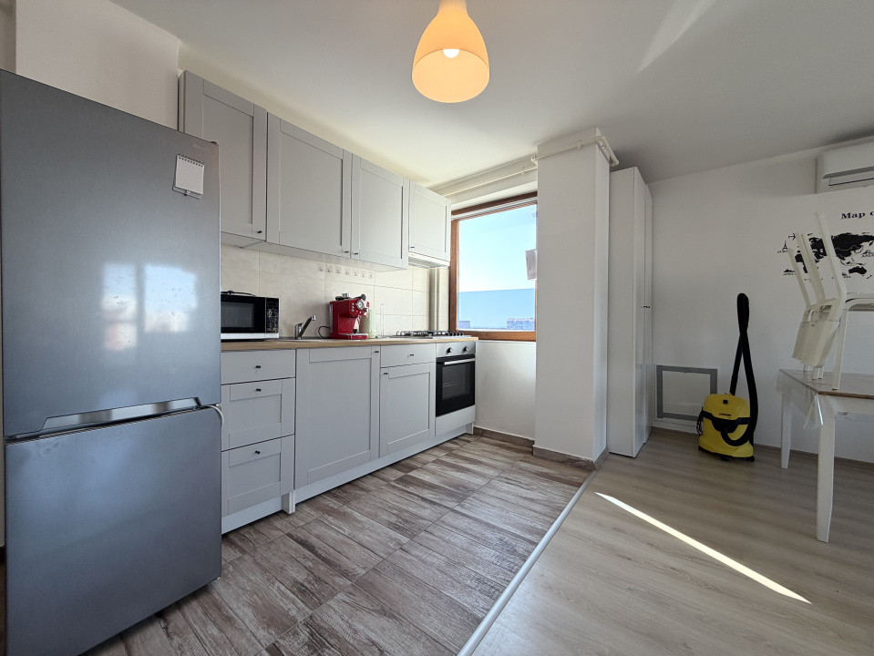 Apartament 2 camere, 54mp utili, etaj 7, lift, mobilat - Torontalului