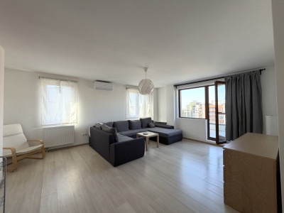 Apartament 1 camera, 50 mp Utili, Terasa 8 mp, etaj 7, lift -Aradului