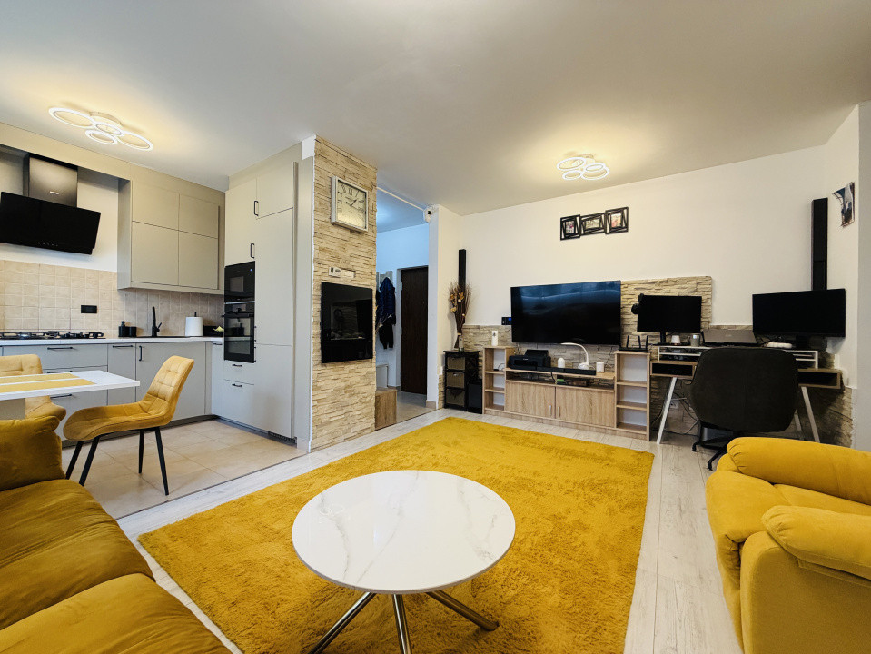 Apartament 3 camere , 72 mp utili , Open Space - COMPLEX RING