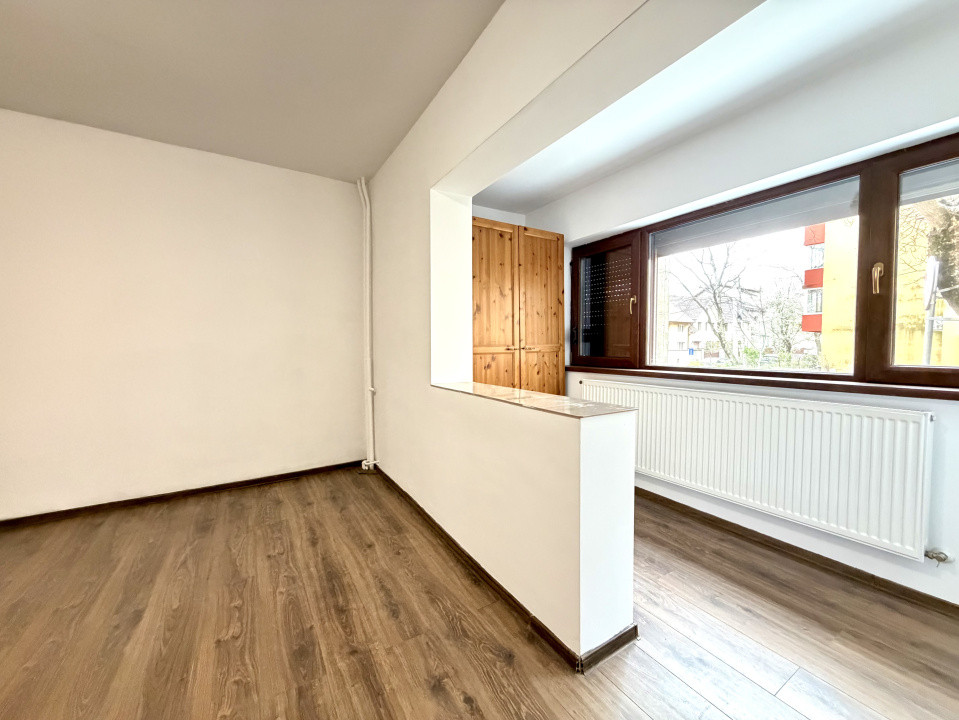 Apartament 1 camera, 32 mp utili, parter, Zona Aradului