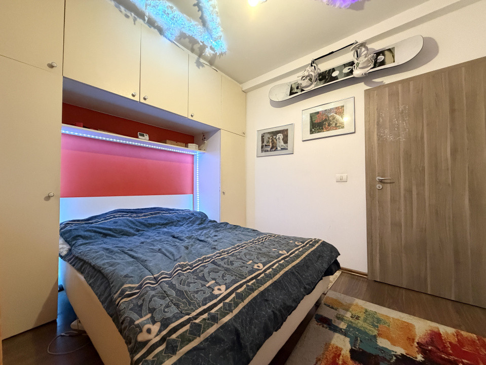 Apartament 2 camere, 35 mp utili, parter, mobilat si utilat- Eso Giroc