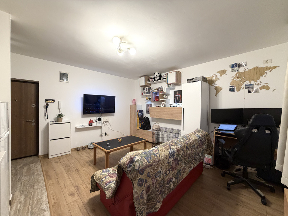 Apartament 2 camere, 35 mp utili, parter, mobilat si utilat- Eso Giroc
