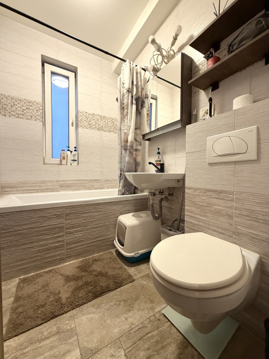 Apartament 2 camere, 35 mp utili, parter, mobilat si utilat- Eso Giroc