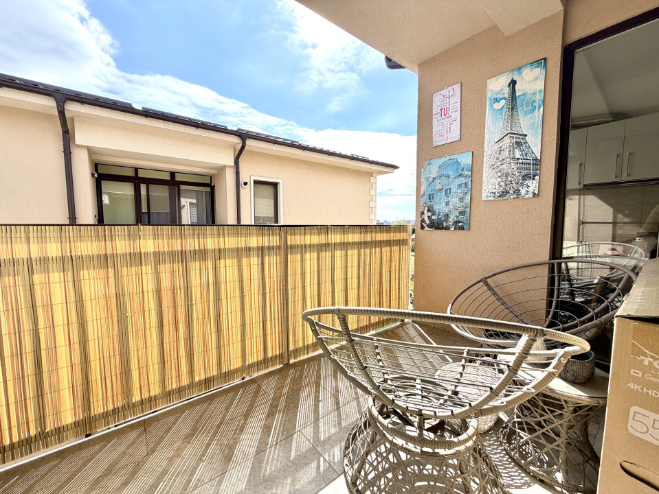 Apartament 2 camere, 44 mp utili, mobilat/utilat - zona Cora