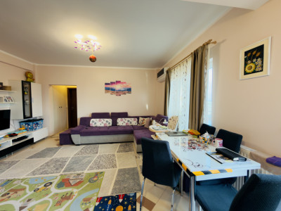 Apartament 2 camere, mobilat si utilat, open space, etaj 2 in Giroc 