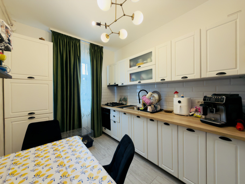 Apartament modern 2 camere + curte, parter, 50mp in Giroc 