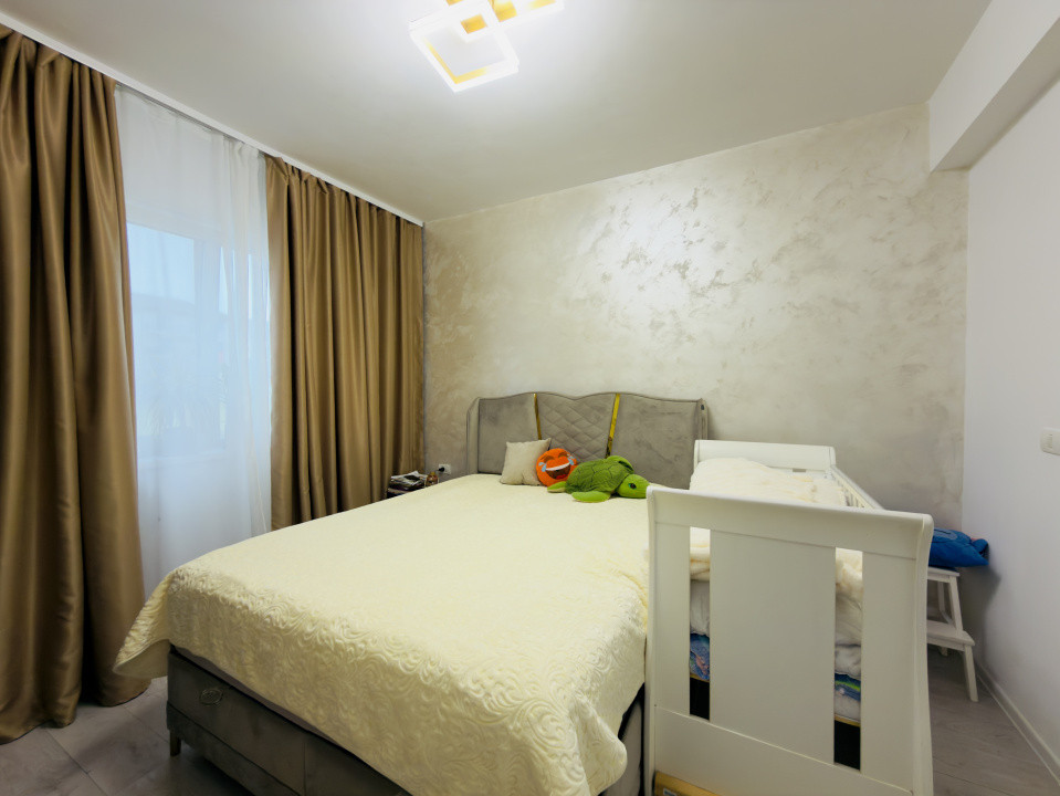 Apartament modern 2 camere + curte, parter, 50mp in Giroc 