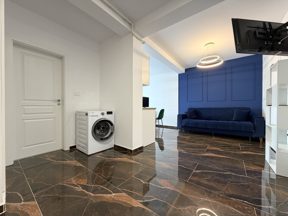 Apartament 2 camere, 40mp utili, etaj 2, mobilat, bloc nou - Giroc 