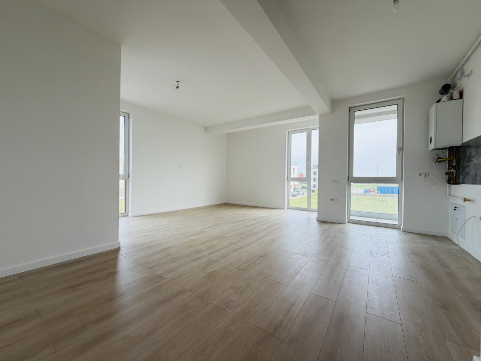 Apartament 2 camere, open space ,55 mp utili, mobilat - Torontalului  