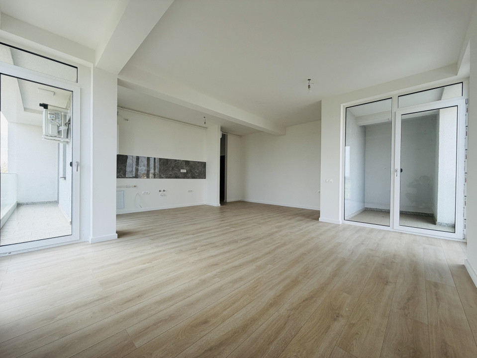 Apartament 2 camere, open space ,55 mp utili, mobilat - Torontalului  