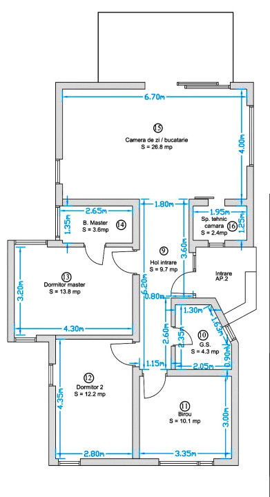 Duplex premium, 4 camere, 83 mp utili, 300 mp teren - Dumbravita